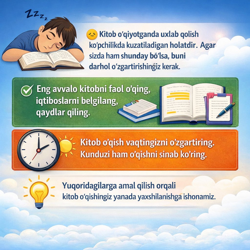 Kitob o'qiyotganda uxlab qolyapsizmi? file 17