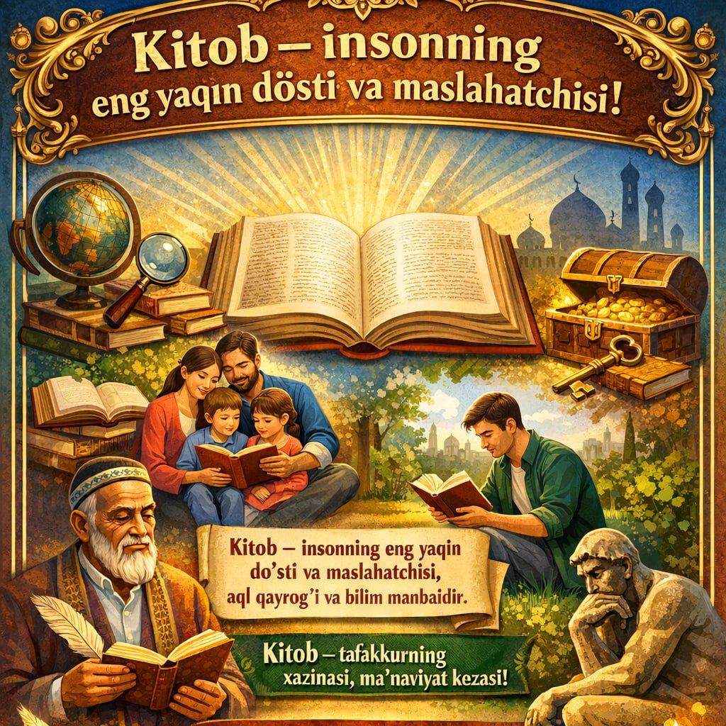 📚 Kitob – ilm va hikmat manbai! file 9