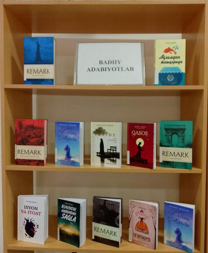 📚 “Badiiy adabiyotlar” kitob ko‘rgazmasi photo 2026 01 23 11 57 49