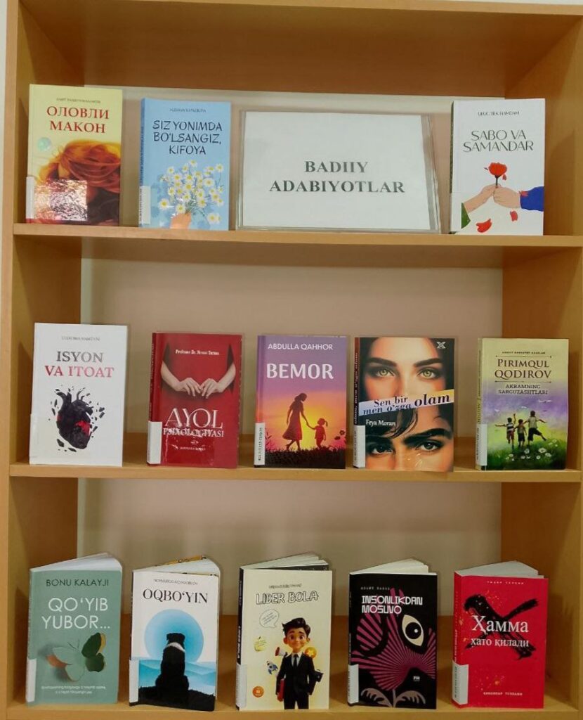 📚 “Badiiy adabiyotlar” kitob ko‘rgazmasi photo 2026 01 29 15 51 38 (2)