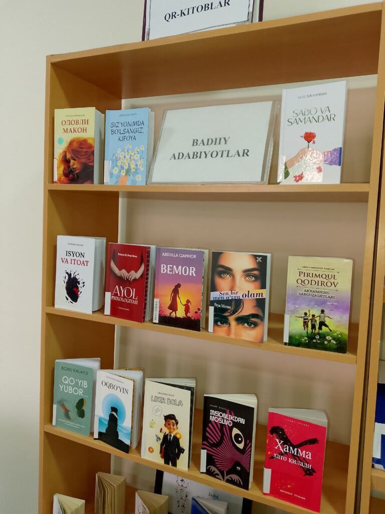 📚 “Badiiy adabiyotlar” kitob ko‘rgazmasi photo 2026 01 29 15 51 38
