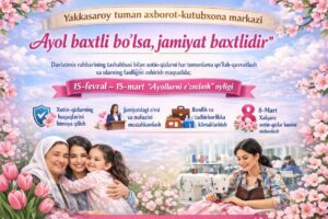 “Ayol baxtli bo‘lsa, jamiyat baxtlidir” file 114