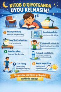 📚KITOB O‘QIYOTGANDA NEGA UYQU KELADI? 😴 file 387