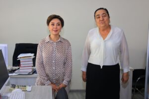 Allabergenova 60 mingdan ortiq kitob fondiga ega Axborot-kutubxona markazida bo‘ldi file 740