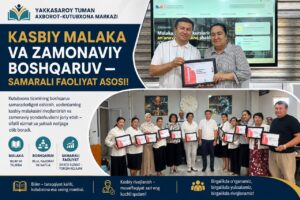📚 KASBIY MALAKA — SAMARALI BOSHQARUV ASOSI! file 853